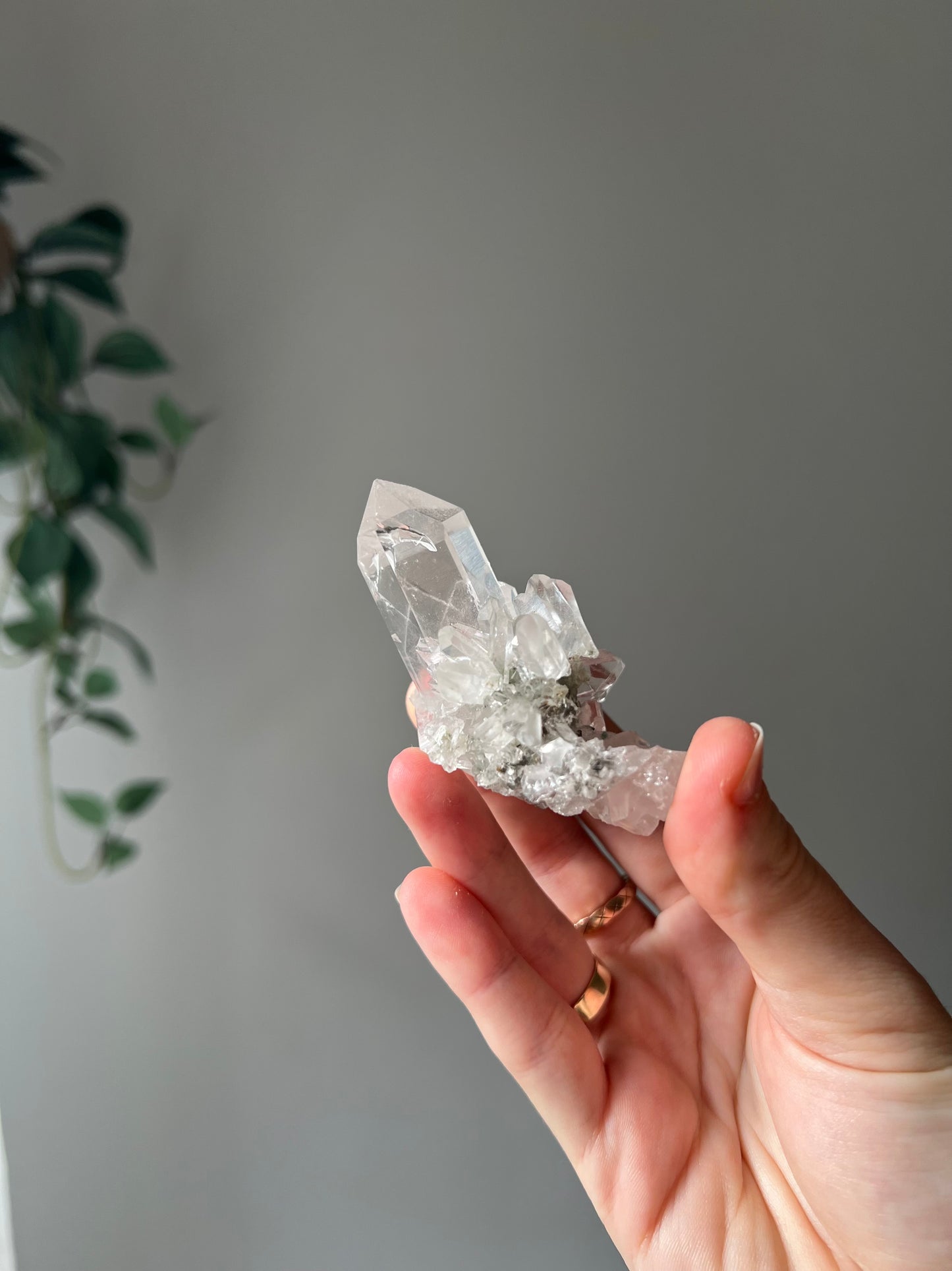 Quartz with Chlorite from Afghanistan