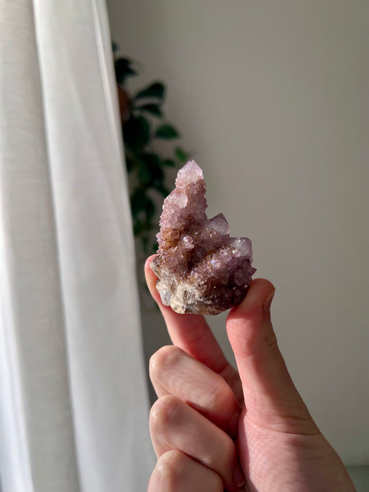 Rare Purple Spirit Quartz from South Africa