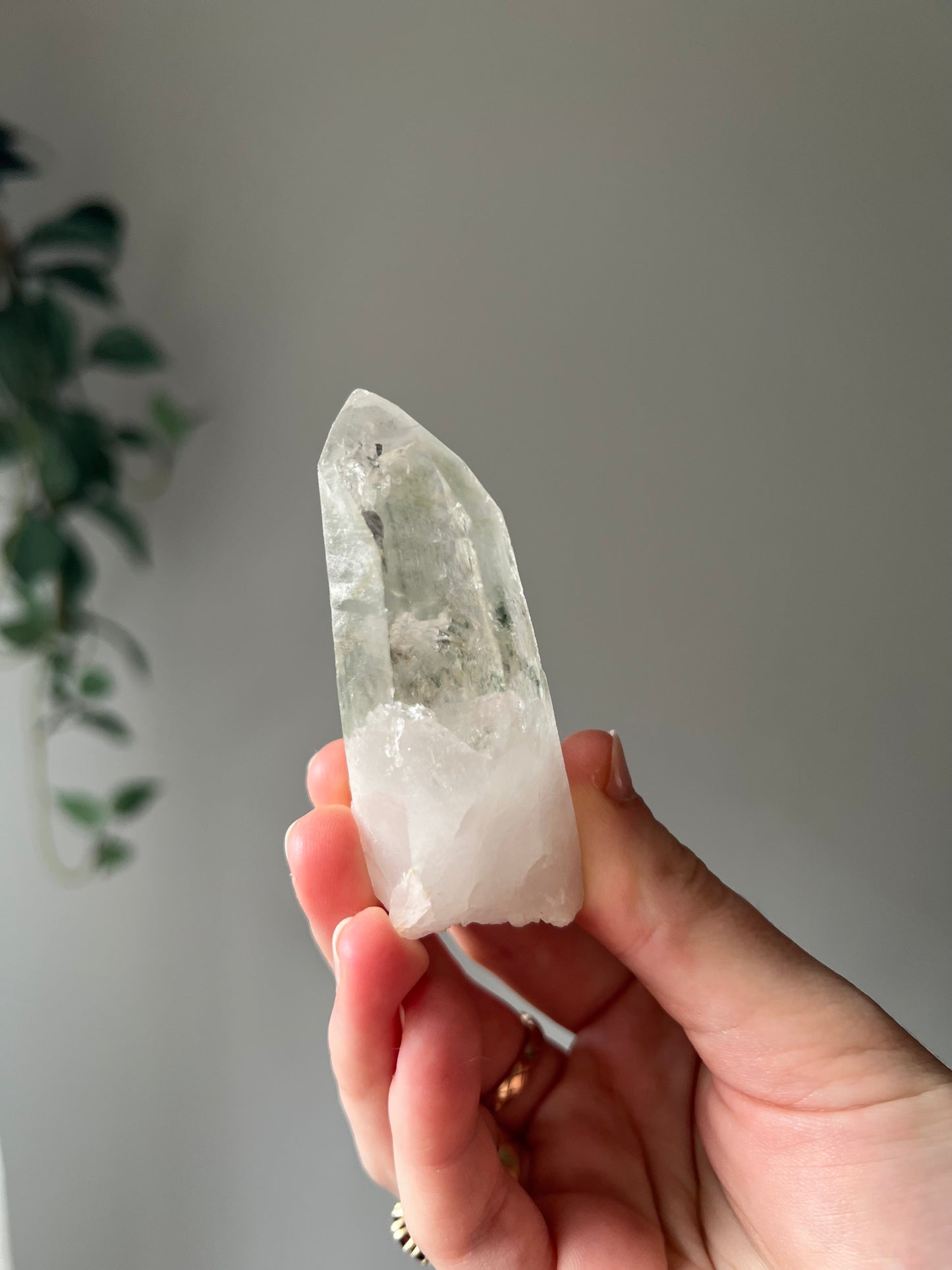 Himalayan Quartz with chlorite