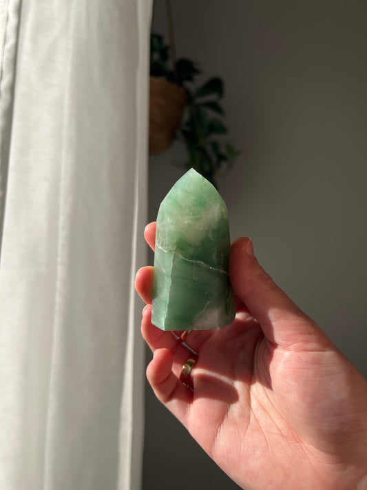 Green Aventurine generator from Brazil