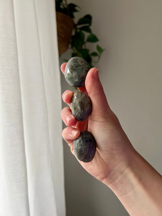 Labradorite tumbled stone from Madagascar