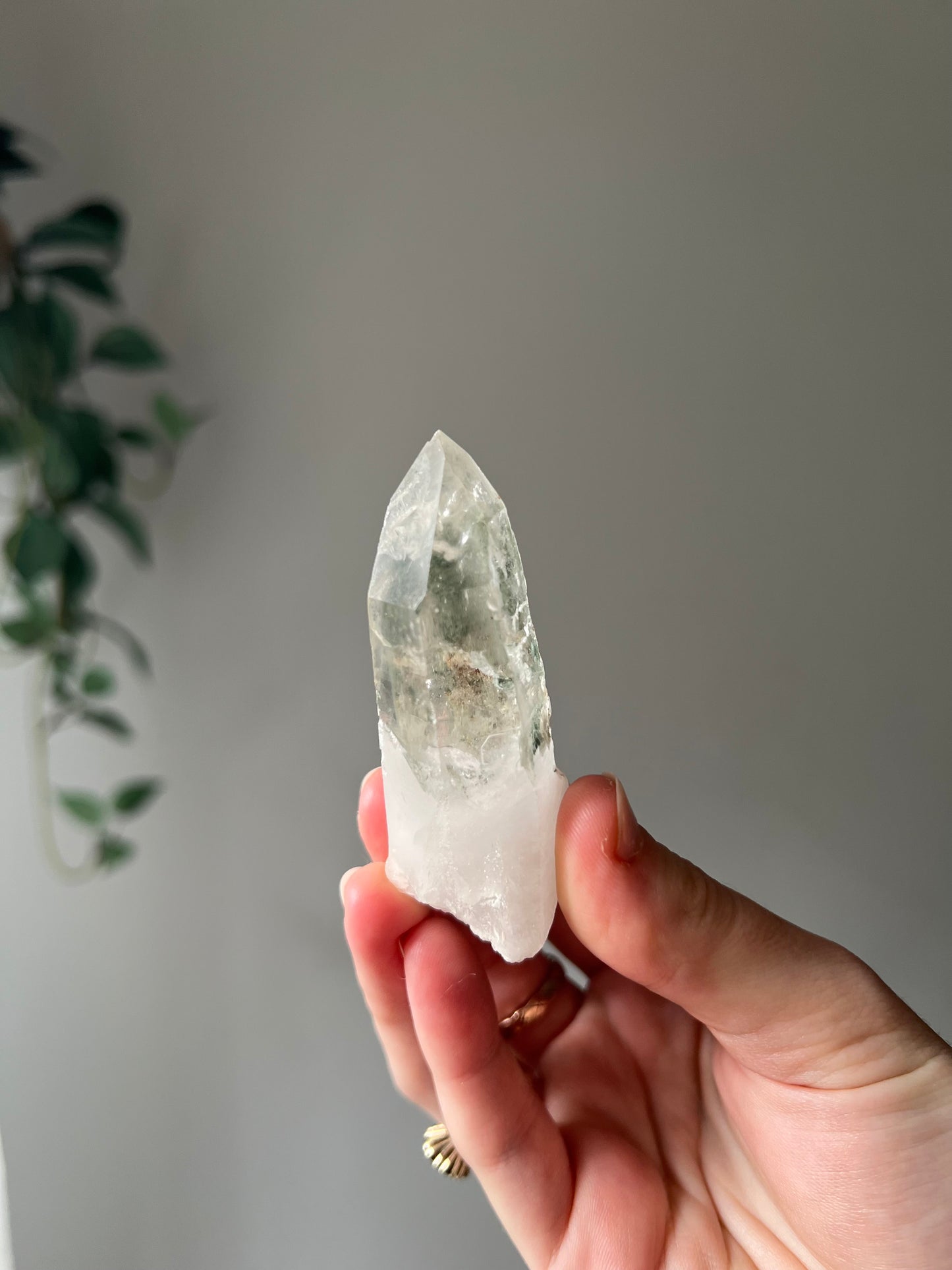 Himalayan Quartz with chlorite