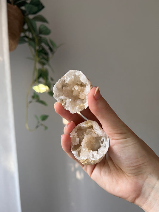 Mini Calcite Geode from Morocco