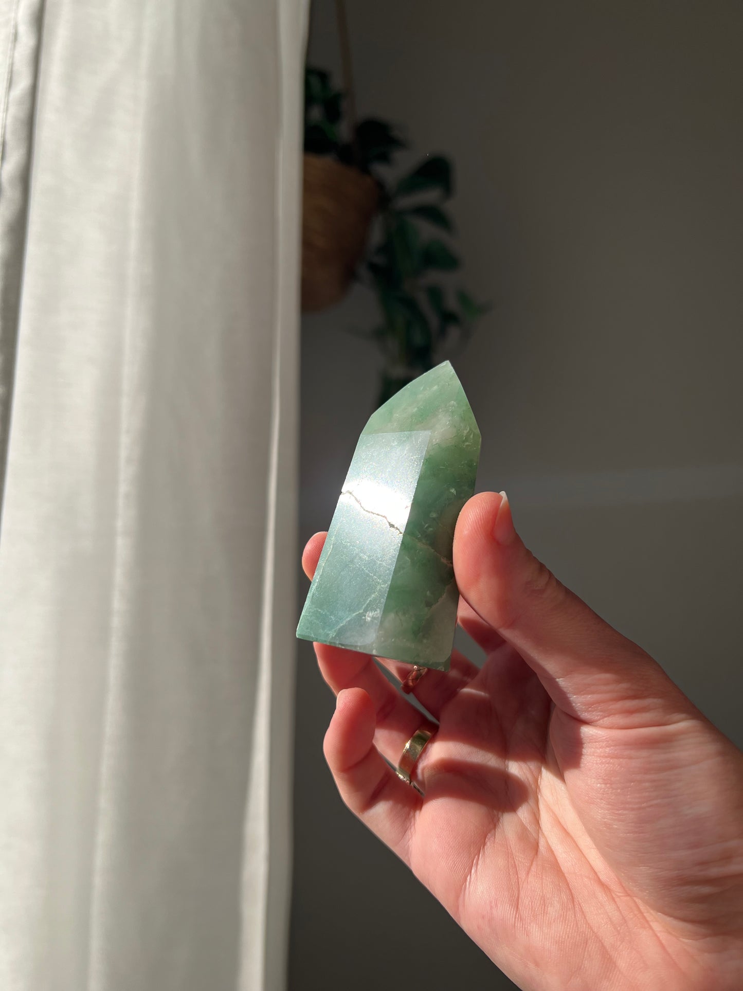Green Aventurine generator from Brazil