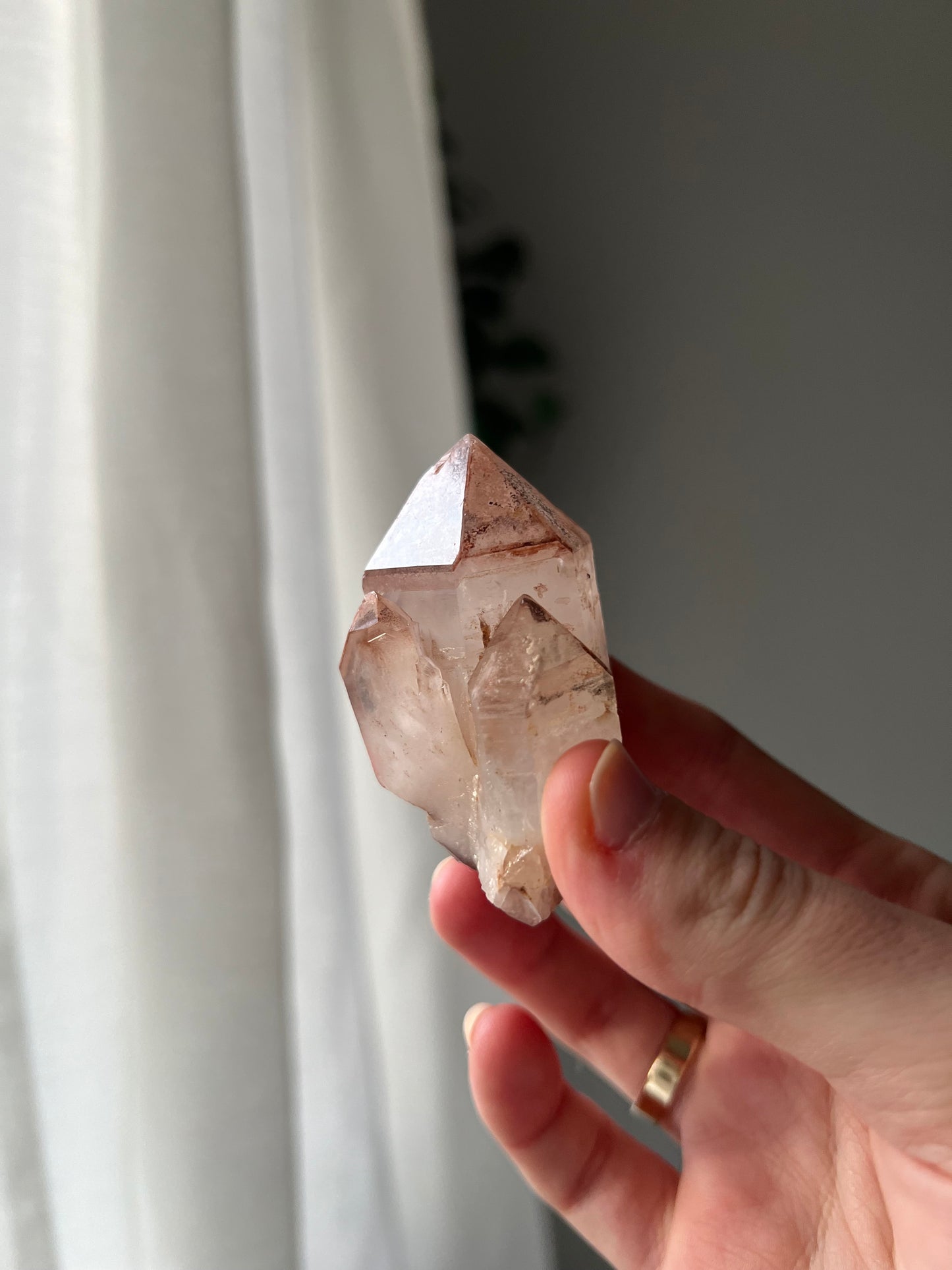 Quartz with Hematite from Toms Mountain Queensland