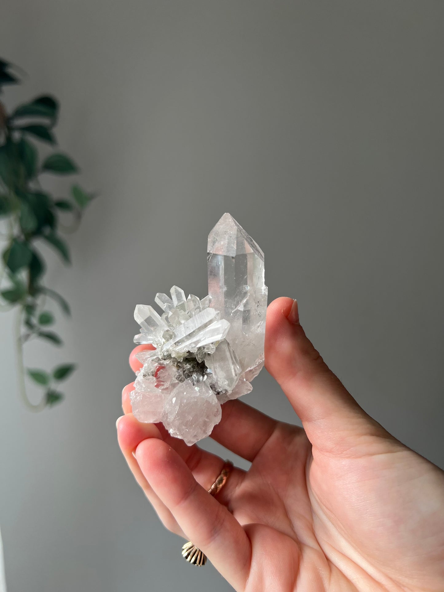 Quartz with Chlorite from Afghanistan