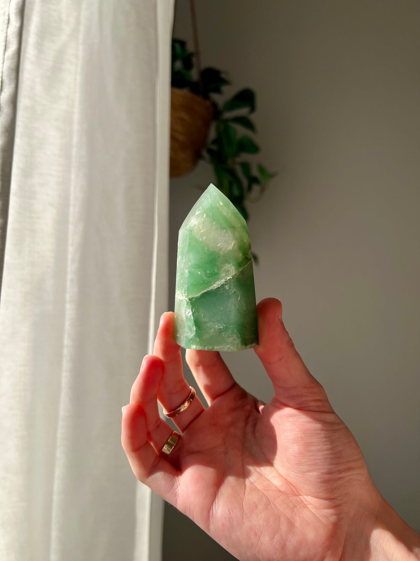 Green Aventurine generator from Brazil