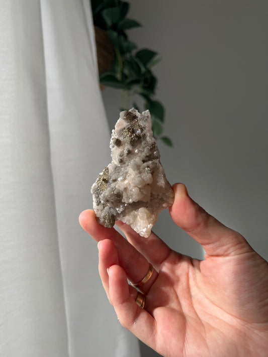 Pyrite and Calcite from Broken Hill NSW