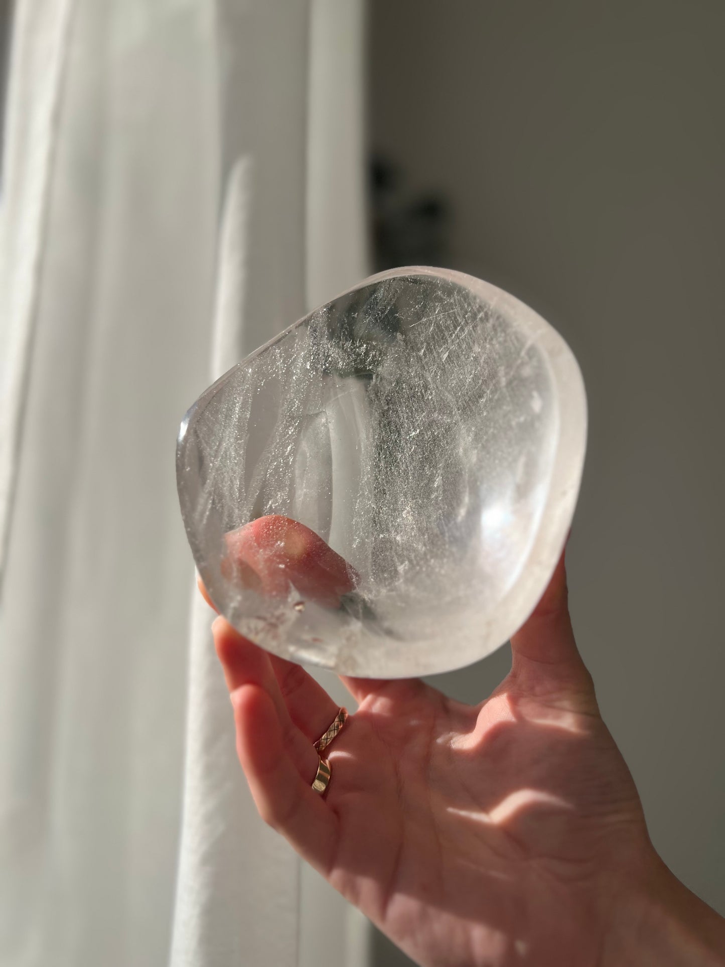 Clear Quartz bowl from Brazil