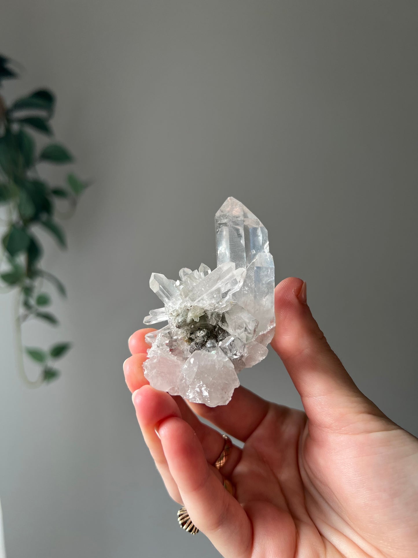 Quartz with Chlorite from Afghanistan