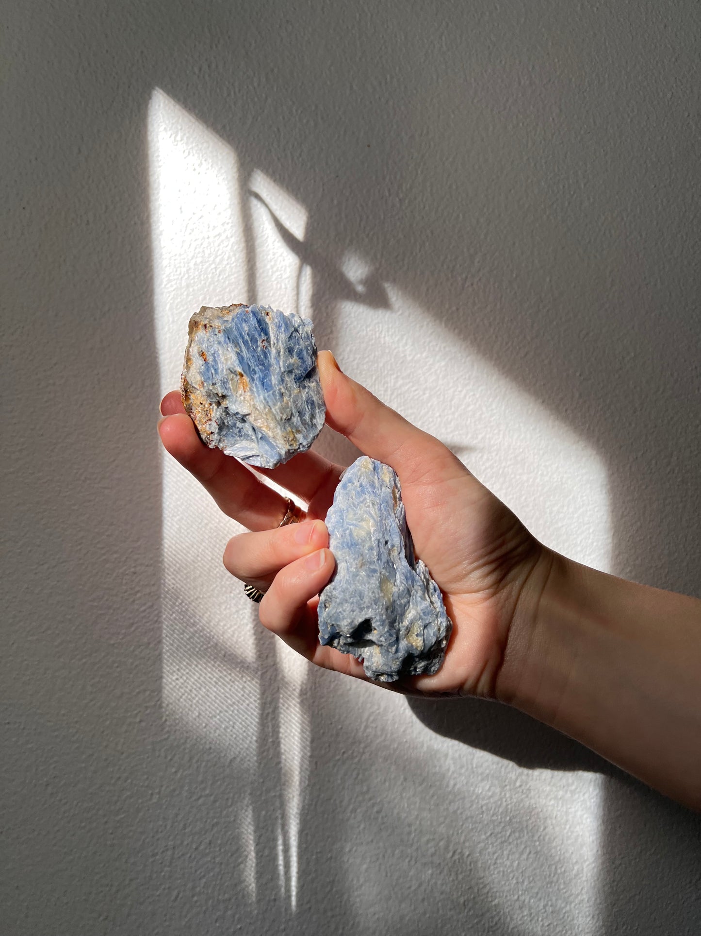 Kyanite pair from Brazil