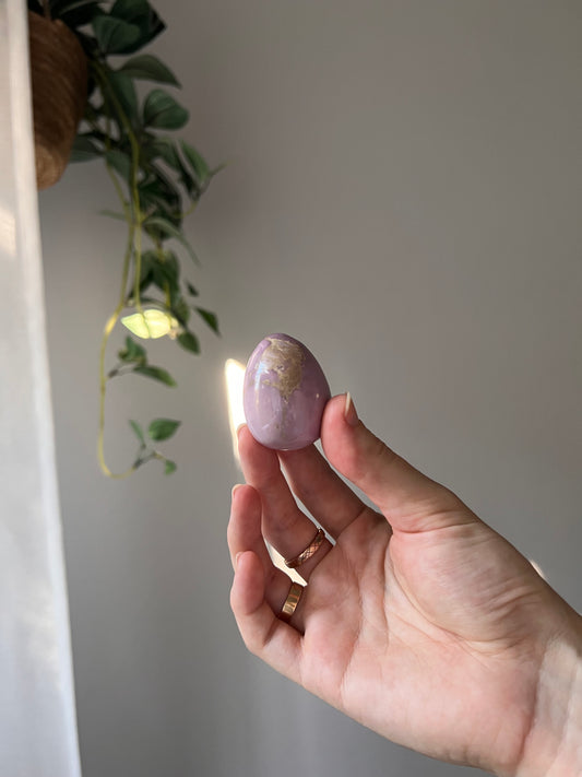 Rare High grade Phosphosiderite egg Argentina 01