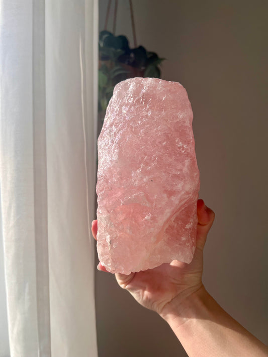 2.6kg Rose Quartz chunk from Brazil 03