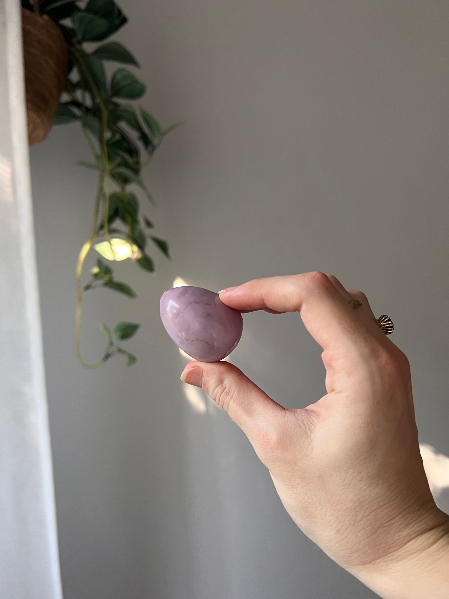 Rare High grade Phosphosiderite egg Argentina 01