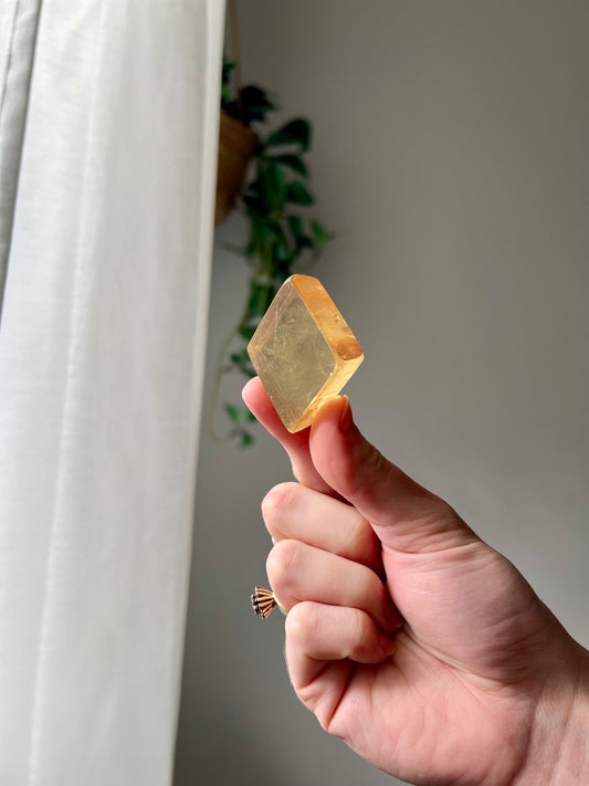 Honey Calcite from India