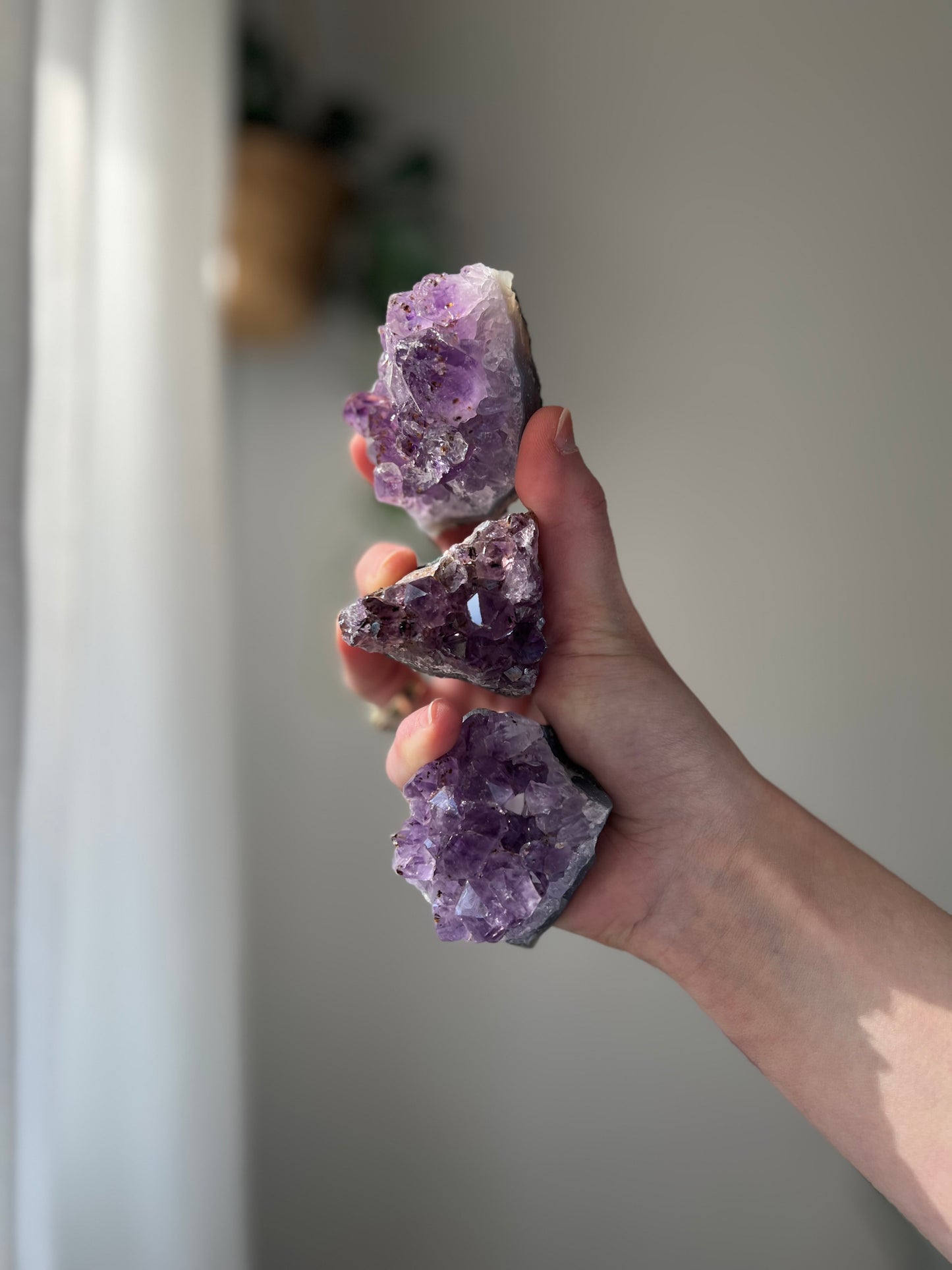Amethyst cluster from Brazil