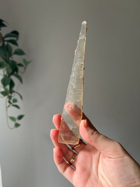 Hand dug Selenite from Mexico