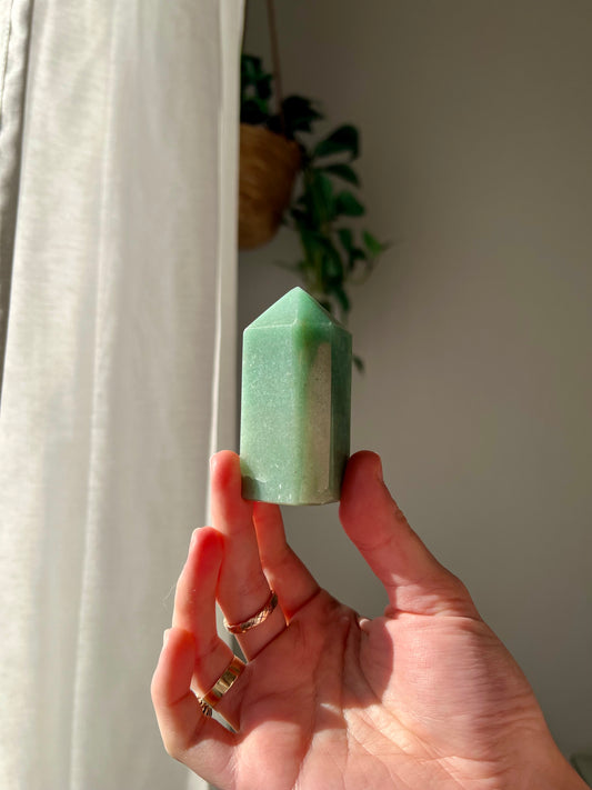 Green Aventurine generator from Brazil