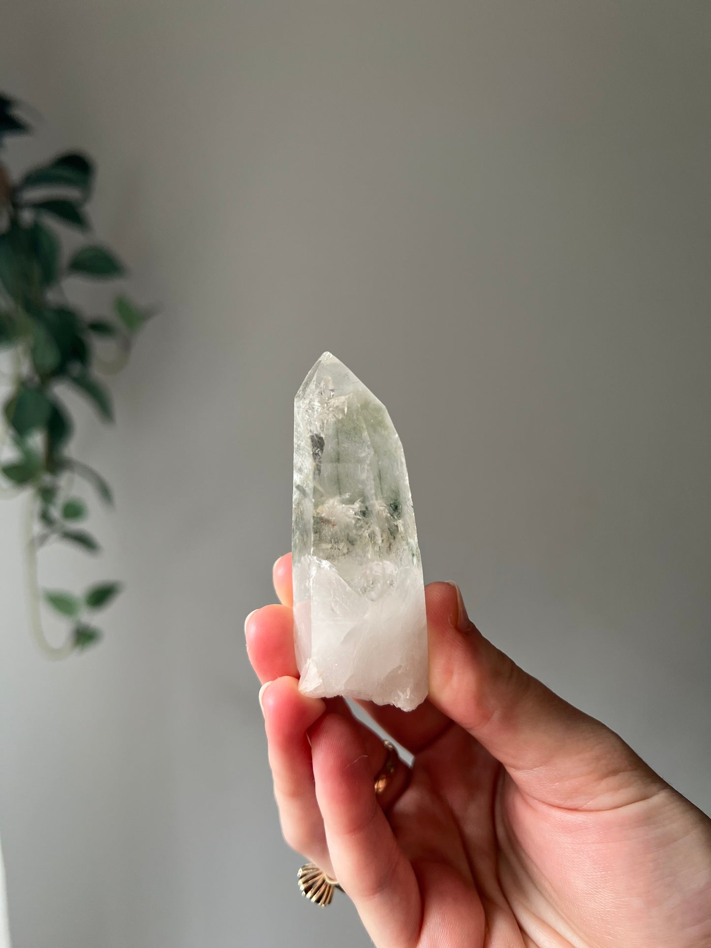 Himalayan Quartz with chlorite