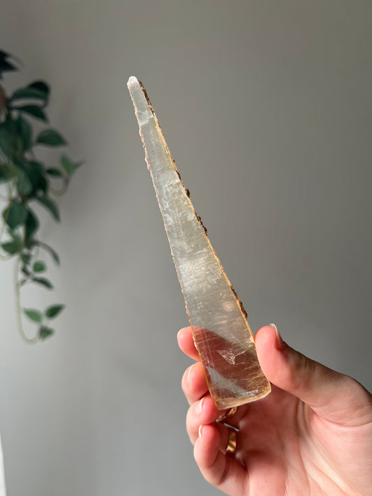 Hand dug Selenite from Mexico
