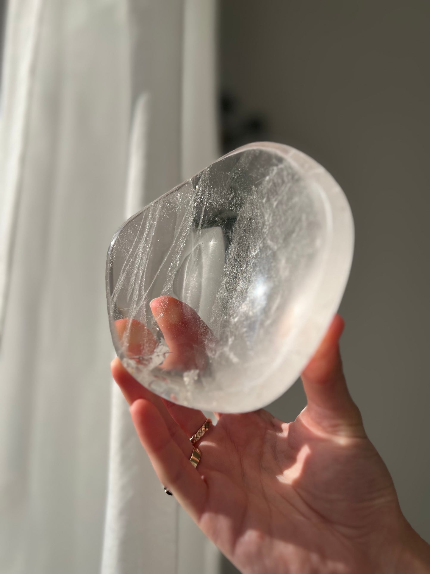 Clear Quartz bowl from Brazil