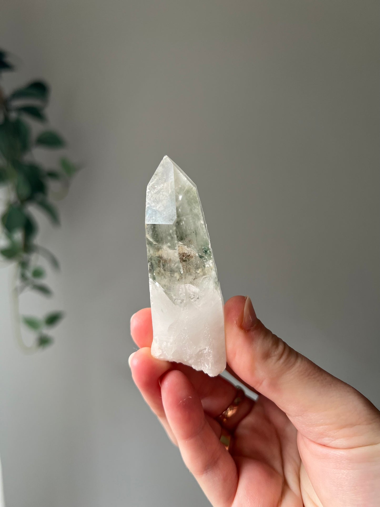 Himalayan Quartz with chlorite