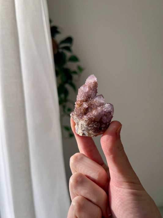Rare Purple Spirit Quartz from South Africa