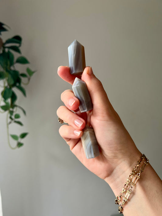 Mini Agate point from Brazil