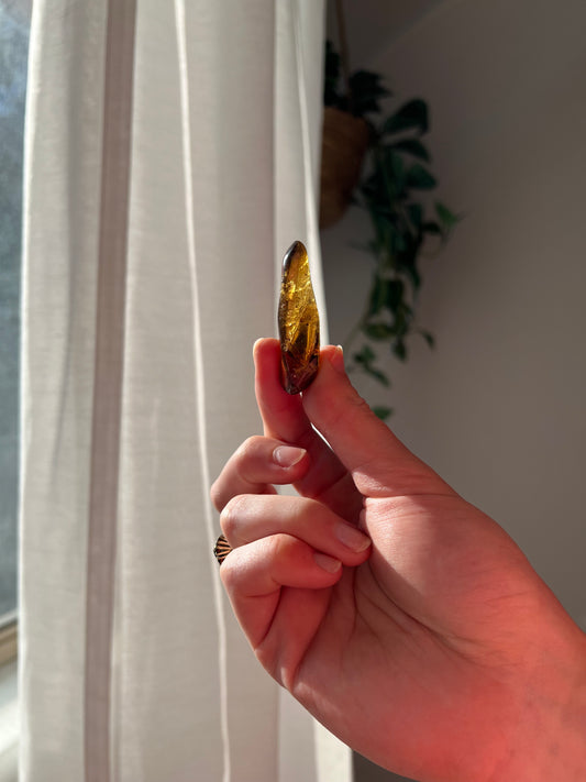 Natural unheated African Honey Citrine