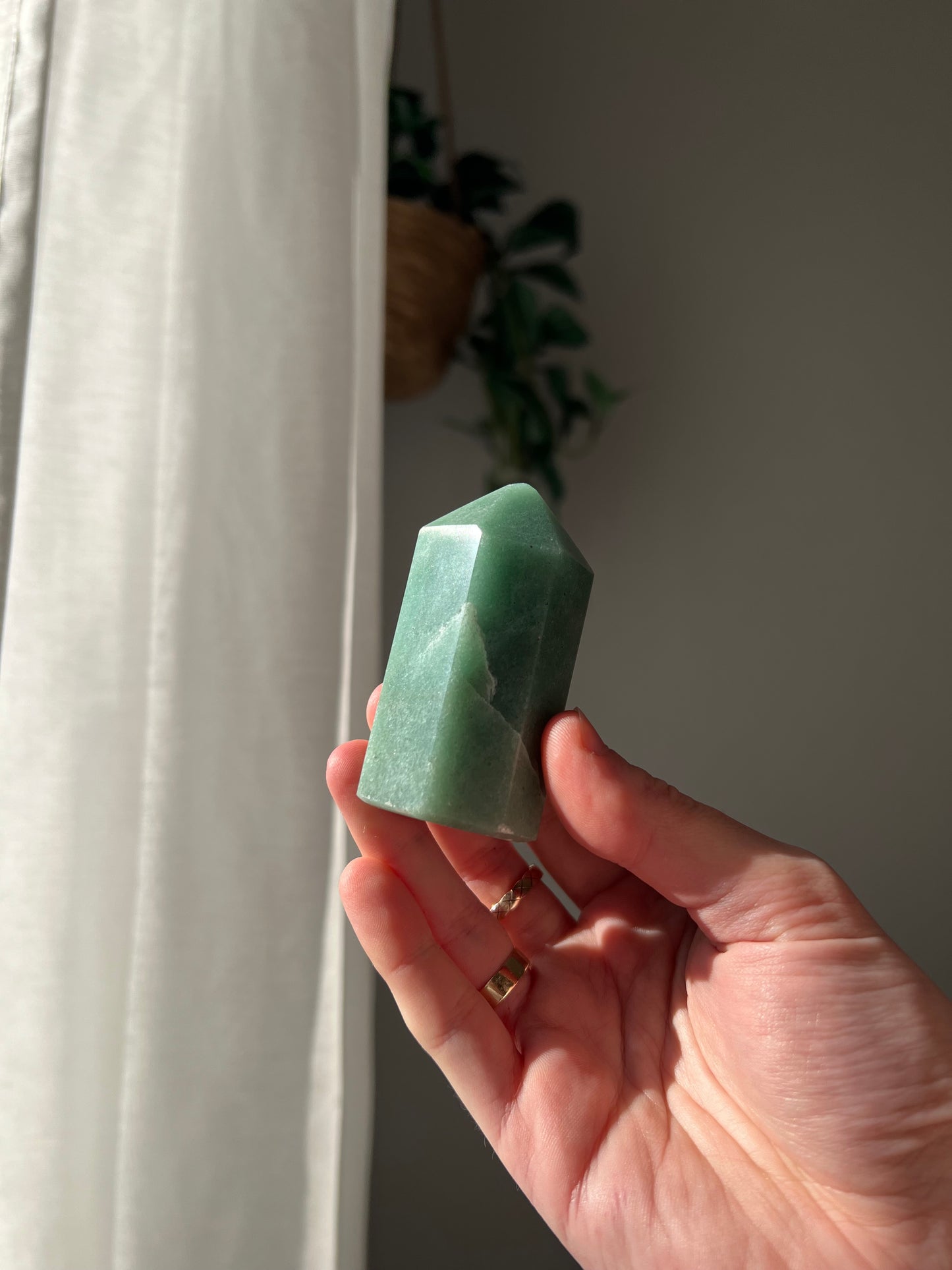 Green Aventurine generator from Brazil