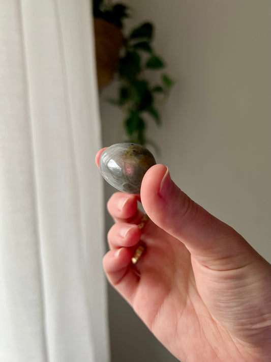 Labradorite tumbled stone from Madagascar