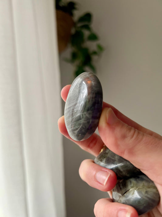 Large Labradorite tumbled stone from Madagascar