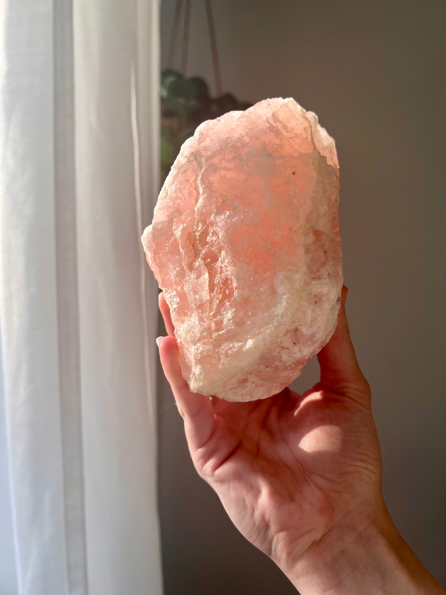 Rose Quartz chunk from Brazil 09