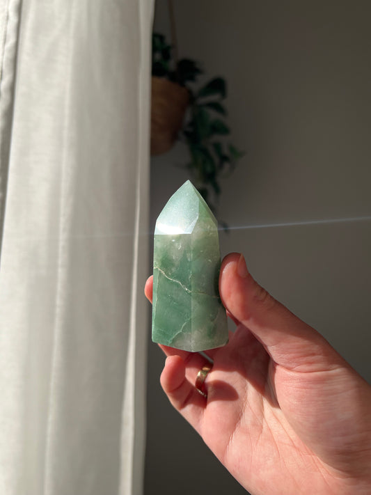 Green Aventurine generator from Brazil