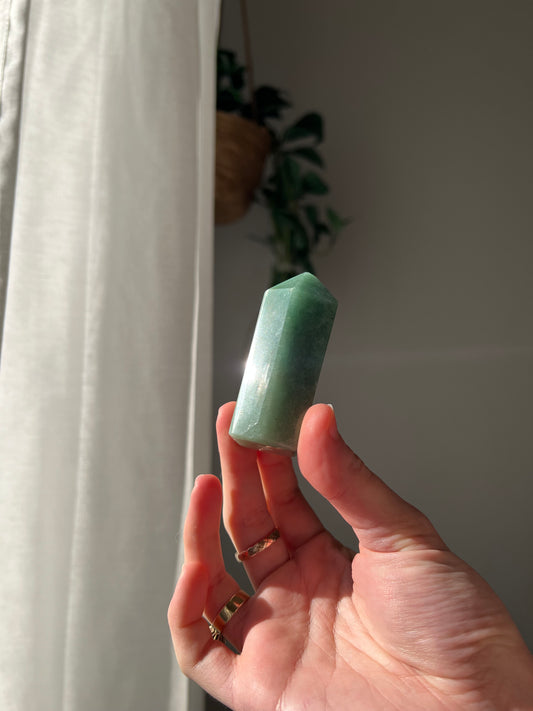 Green Aventurine generator from Brazil