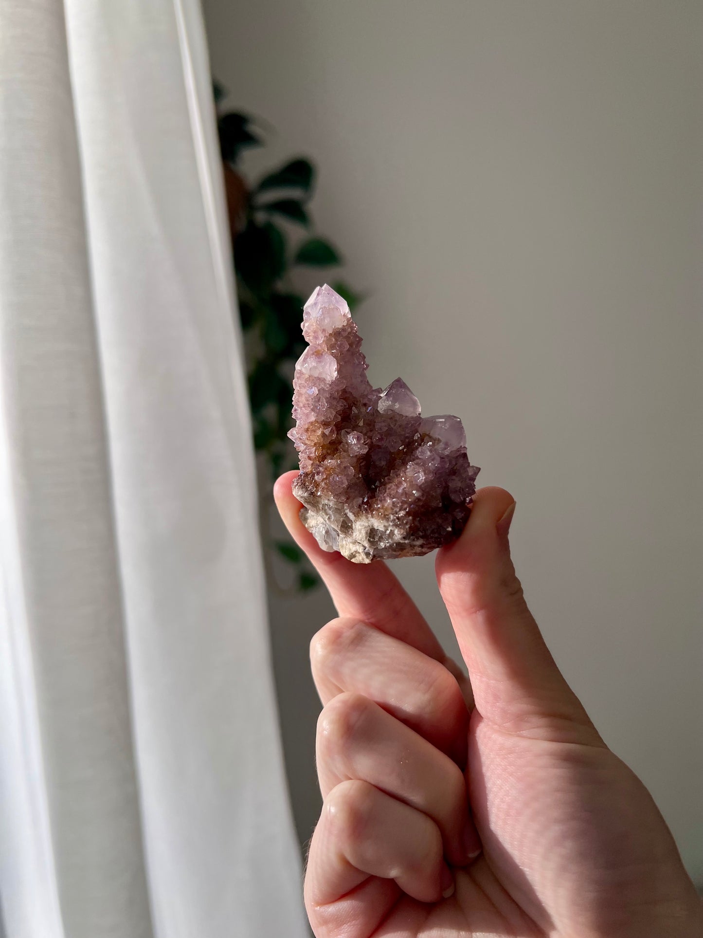 Rare Purple Spirit Quartz from South Africa