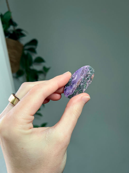 Rare Charoite from Murun Massif.