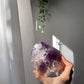 Rough Amethyst point from Brazil 01