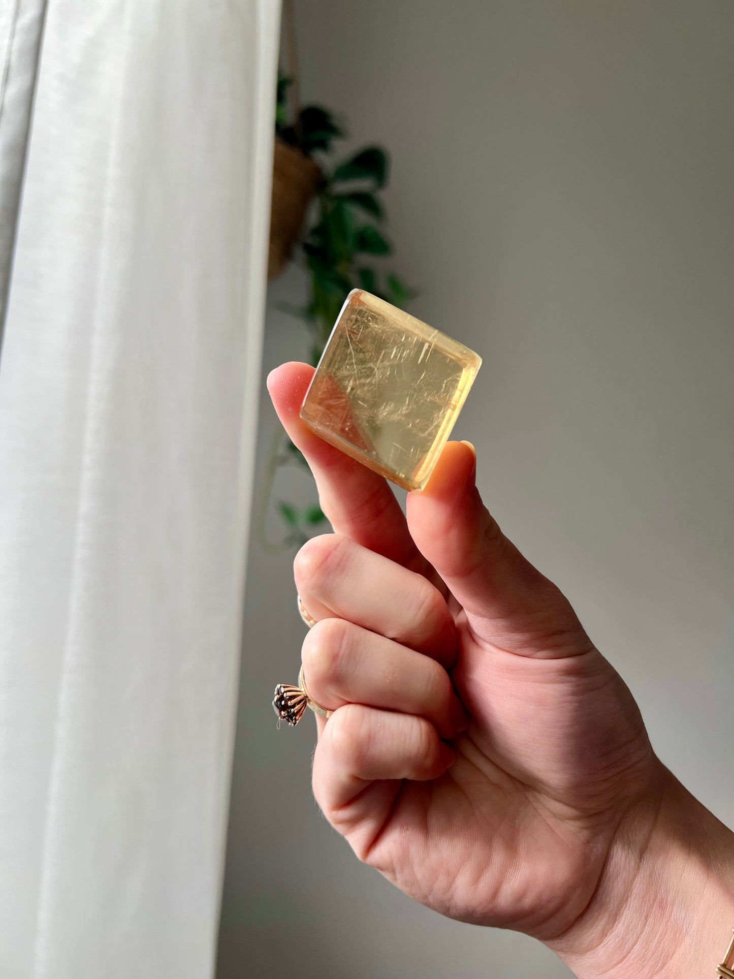 Honey Calcite from India