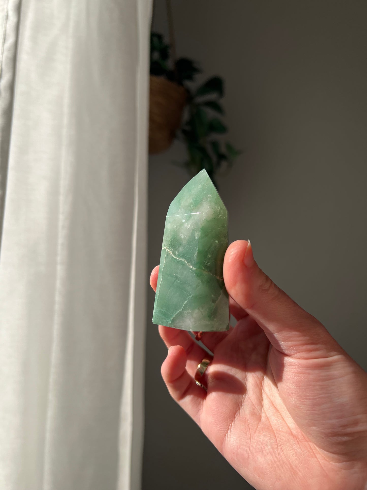 Green Aventurine generator from Brazil