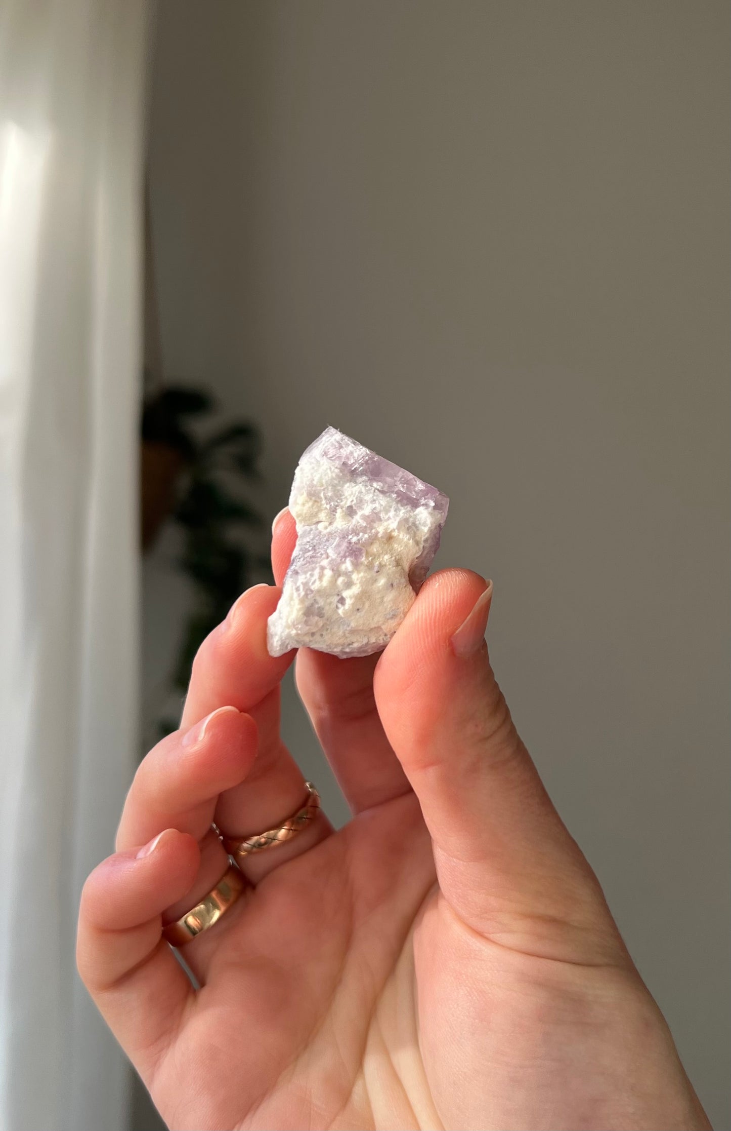 Purple Fluorite from China