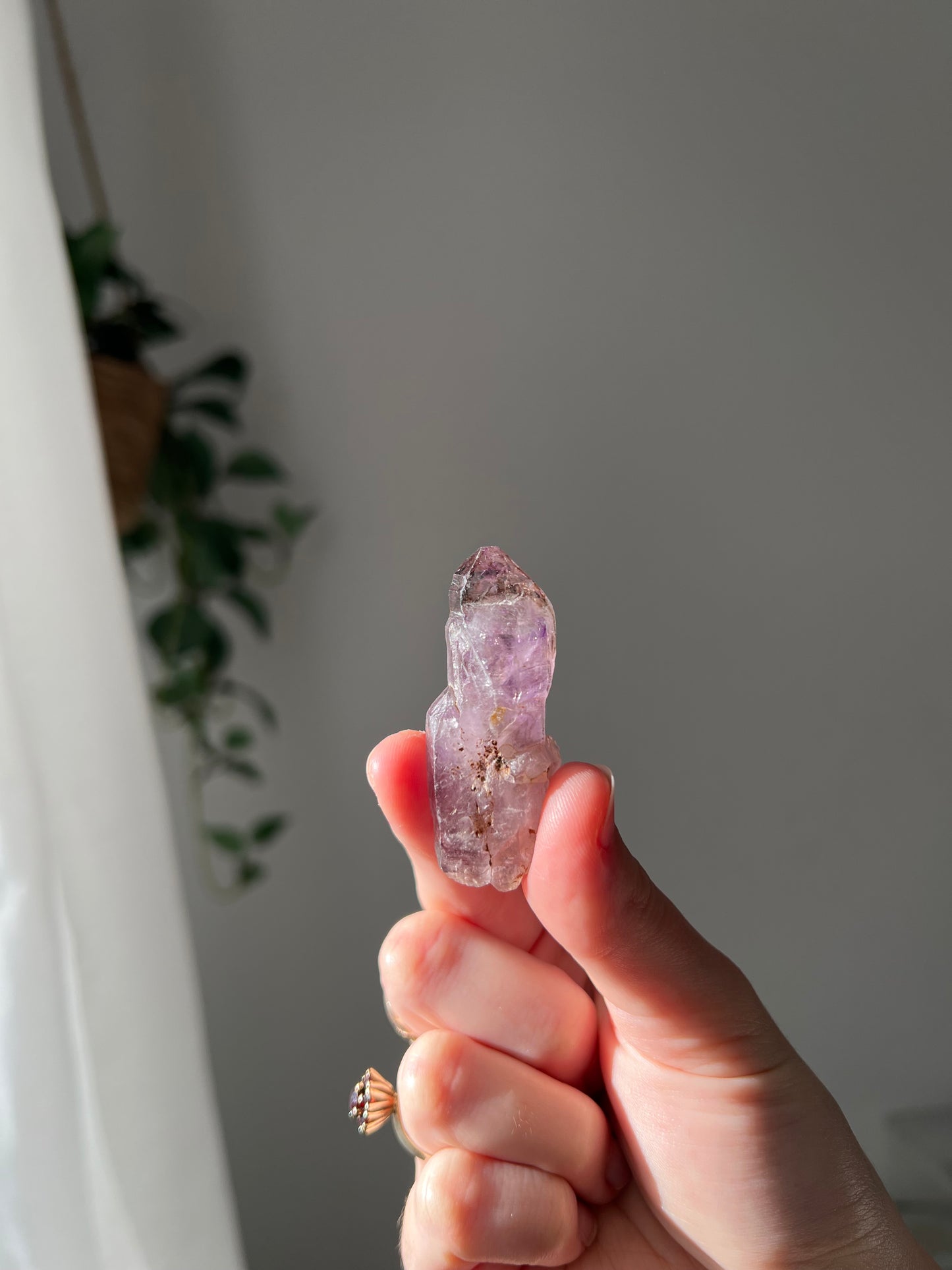 Zambian smokey Amethyst