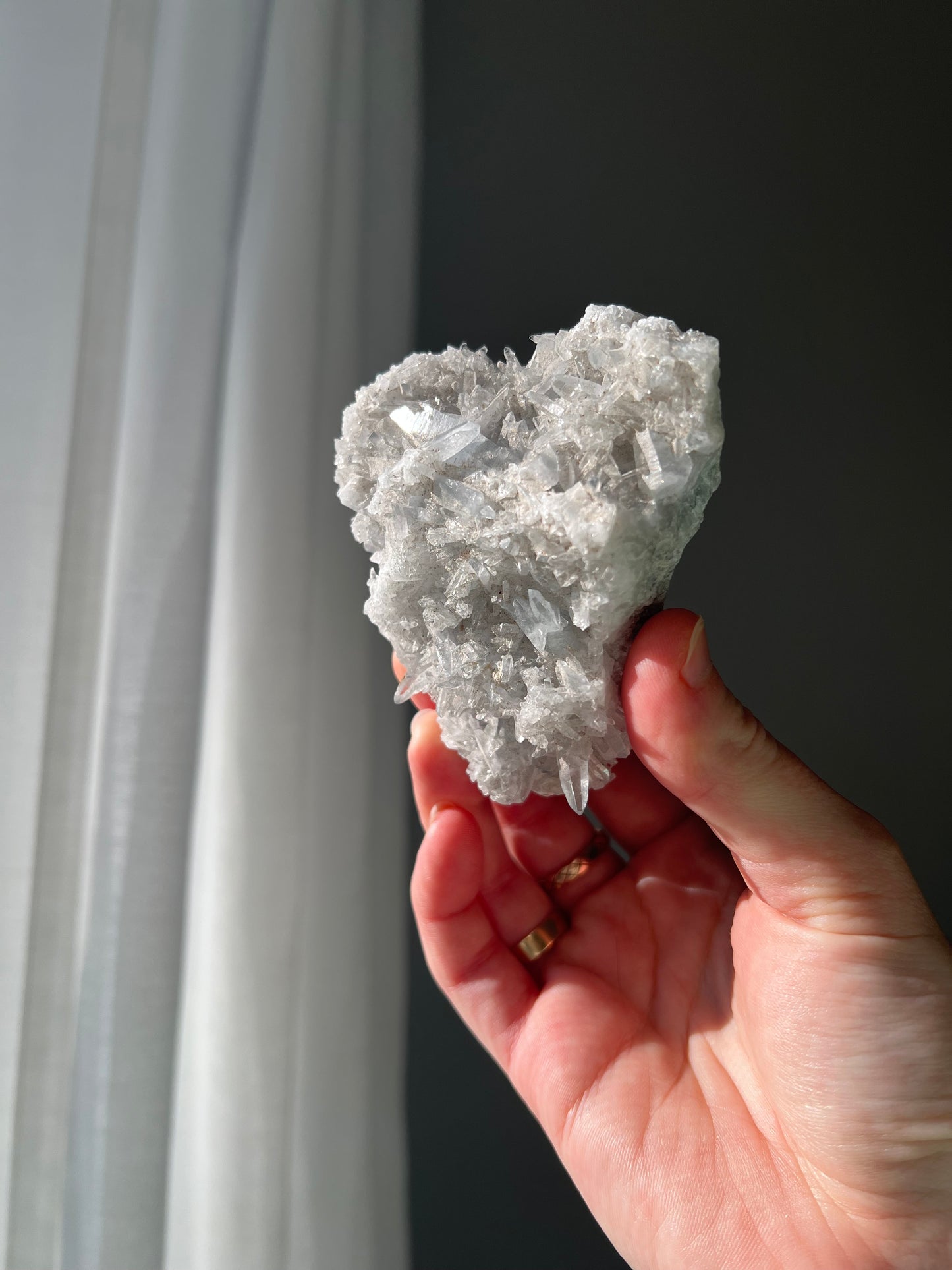 Celestite cluster from Madagascar 02