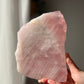 Rose Quartz slice from Brazil 02