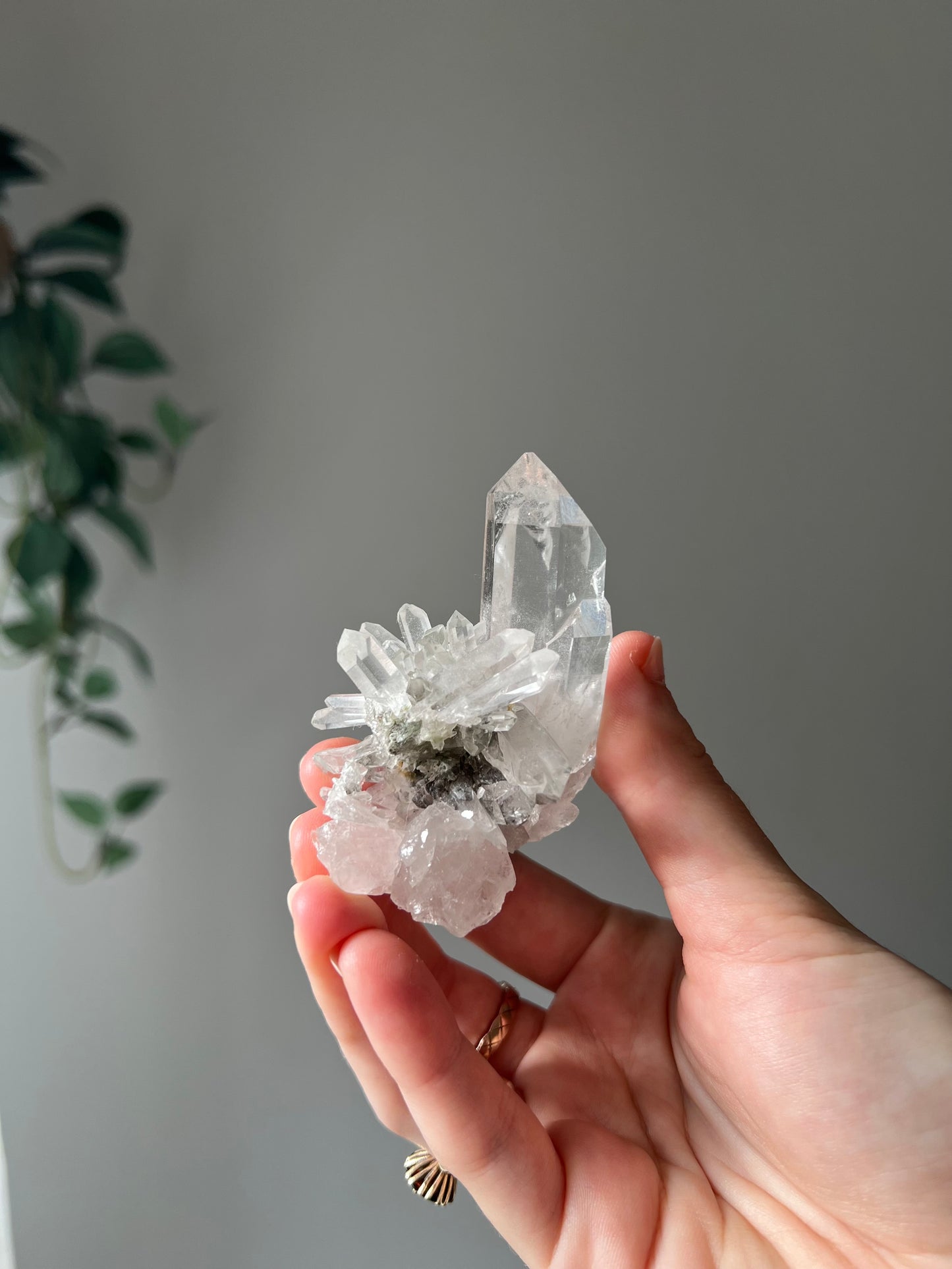 Quartz with Chlorite from Afghanistan