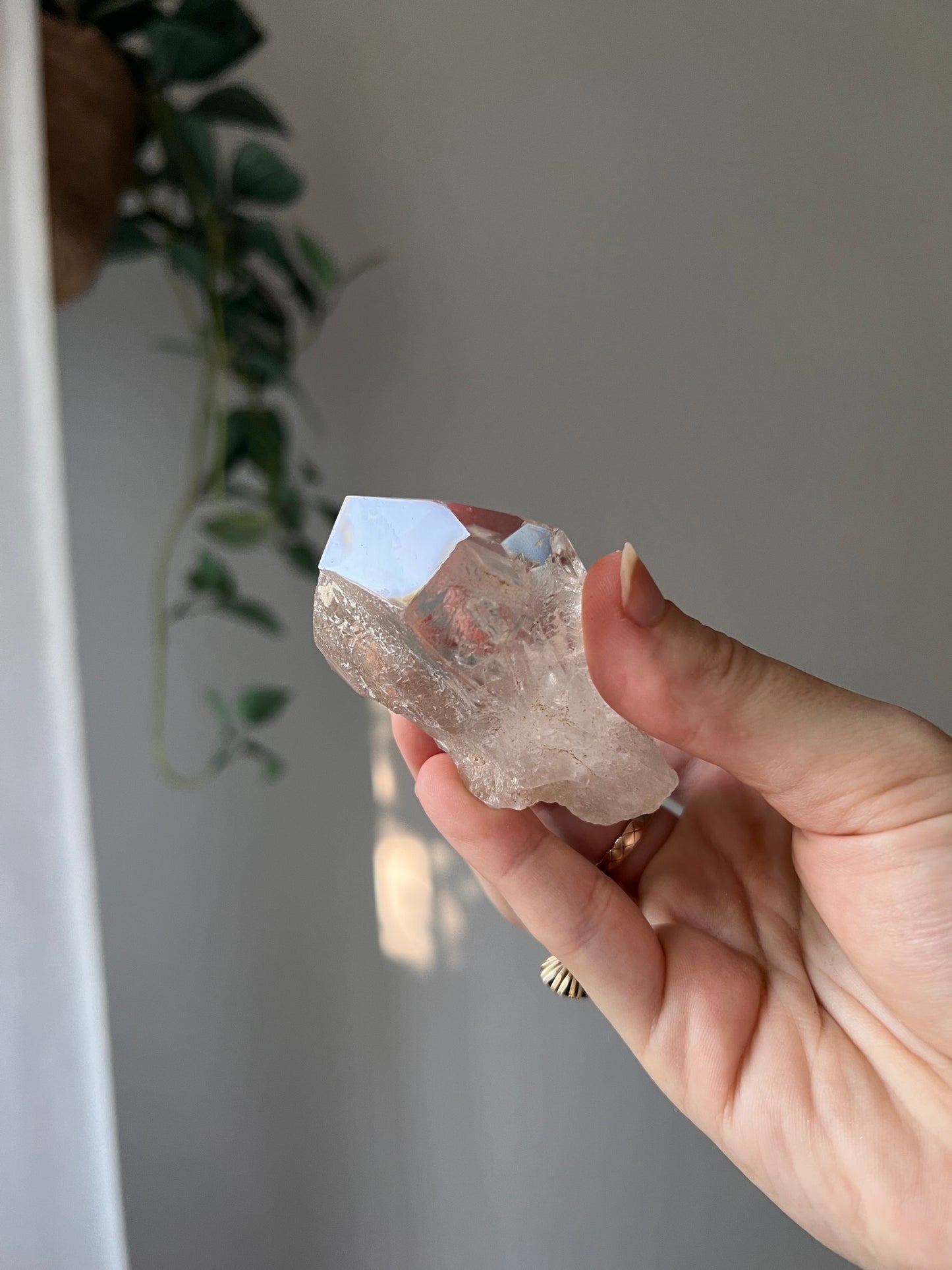 Smokey Quartz point from Brazil