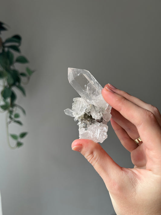 Quartz with Chlorite from Afghanistan