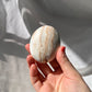 Caribbean Blue Calcite palm stone 01