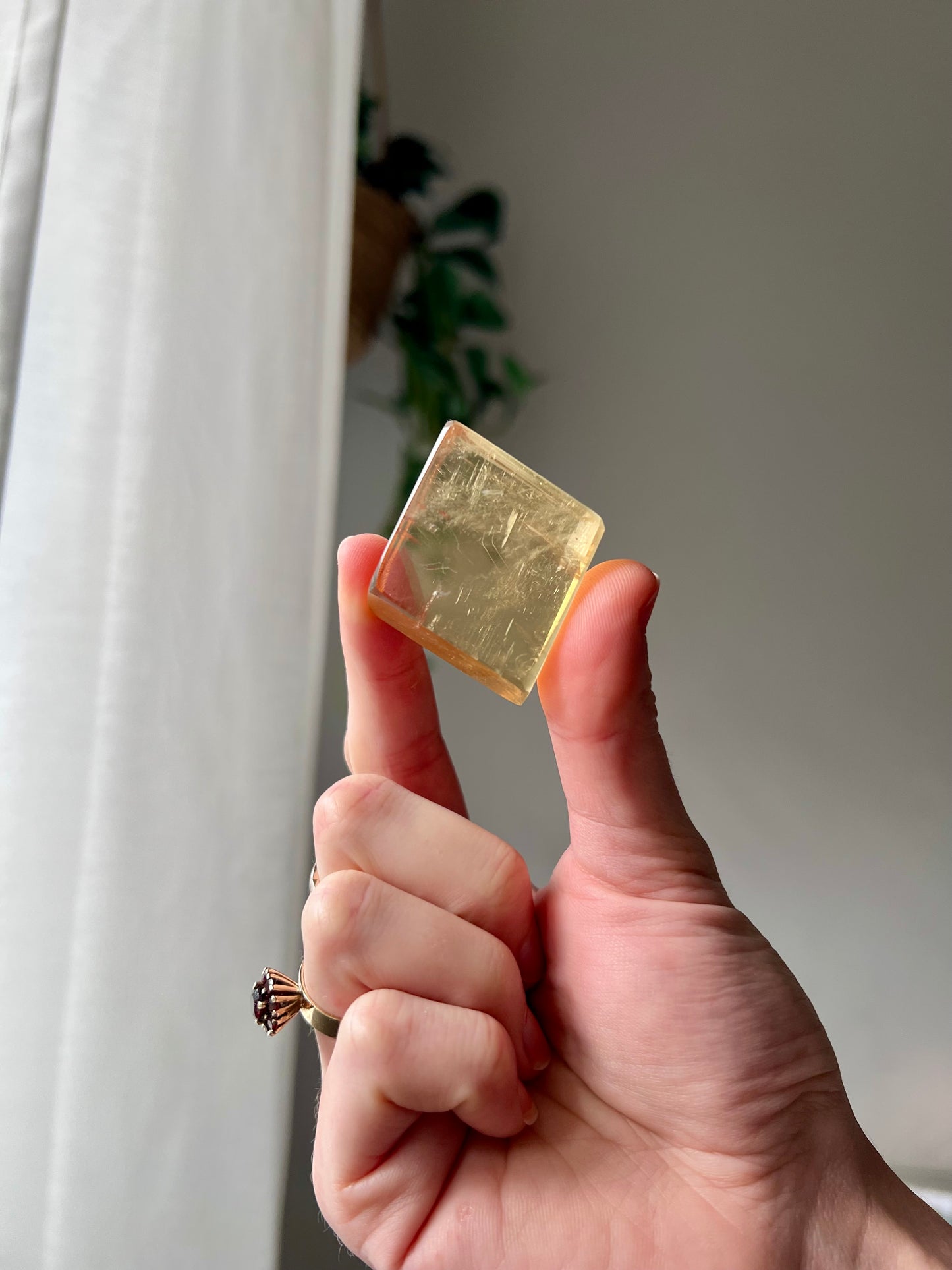 Honey Calcite from India