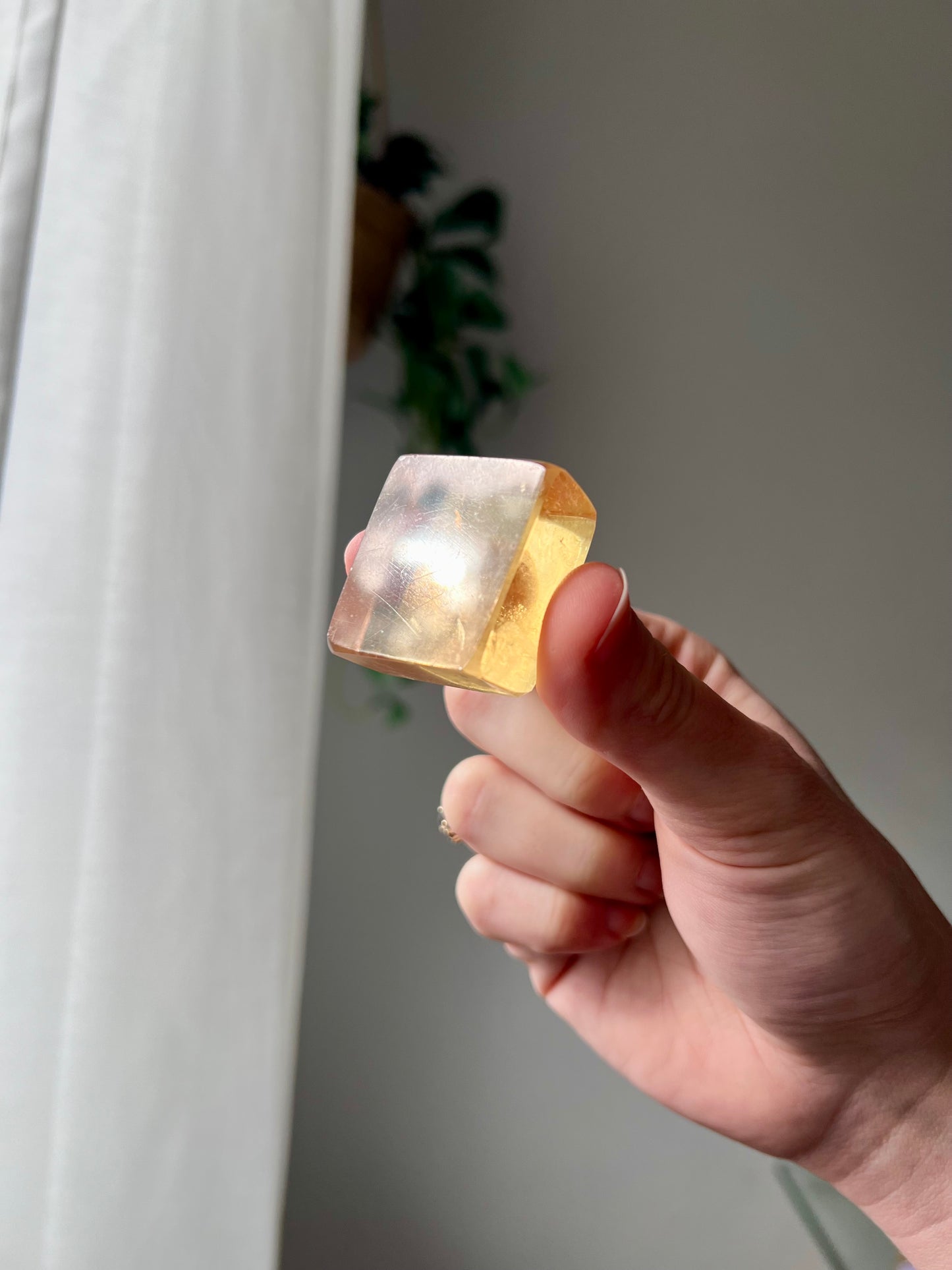 Honey Calcite from India